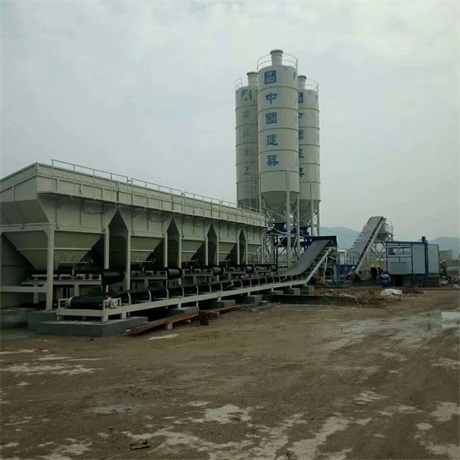 新款环保型水稳搅拌站